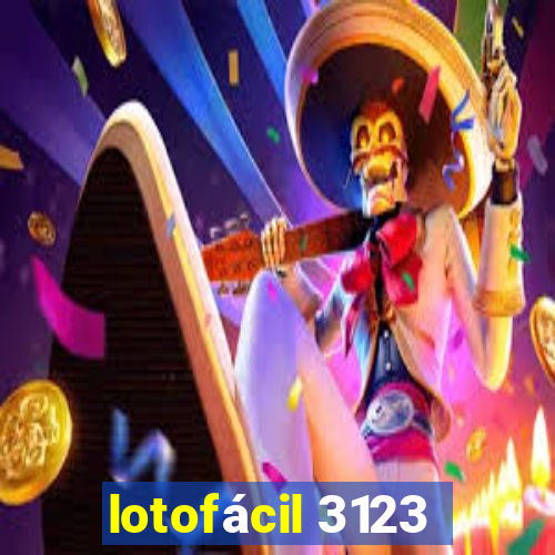 lotofácil 3123