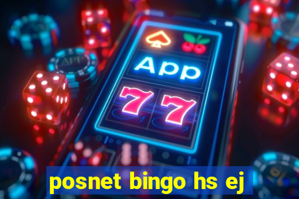 posnet bingo hs ej