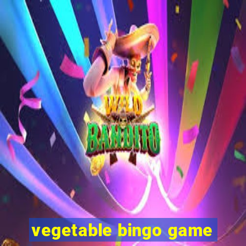 vegetable bingo game