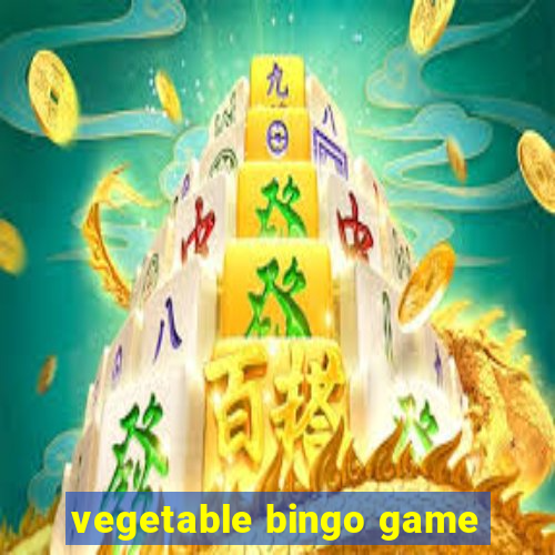 vegetable bingo game