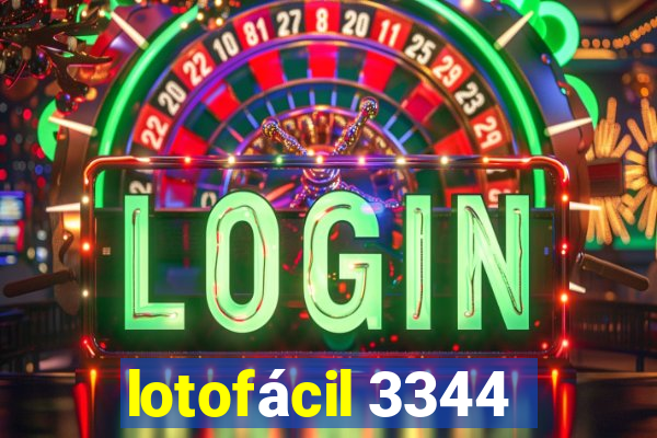 lotofácil 3344