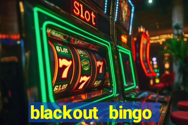 blackout bingo promo code