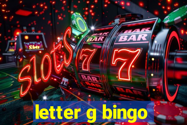 letter g bingo