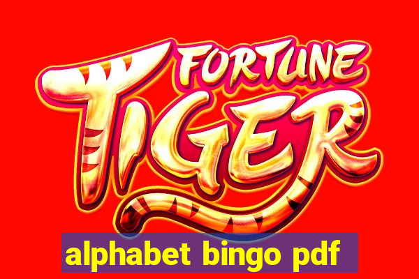 alphabet bingo pdf