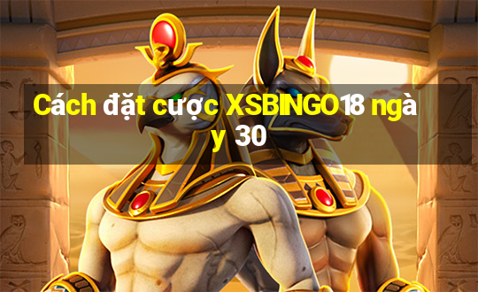 Cách đặt cược XSBINGO18 ngày 30